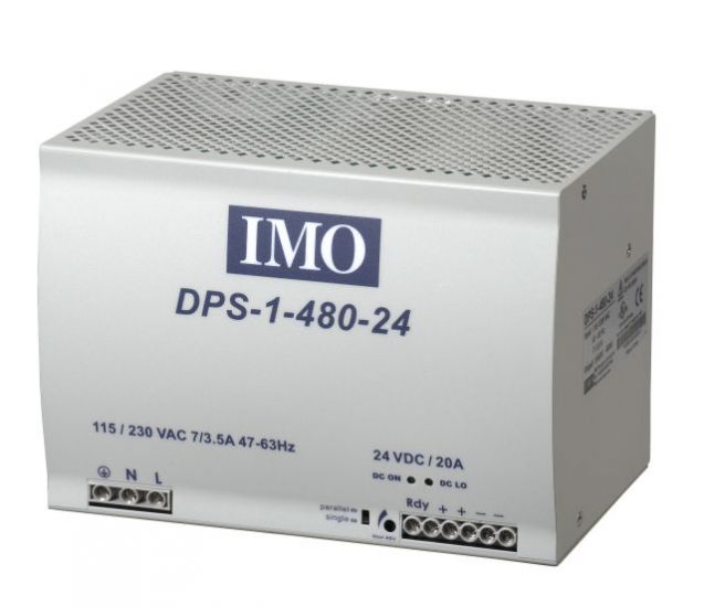 (image for) DPS-1-480-24DC DIN Rail Power Supply - Click Image to Close