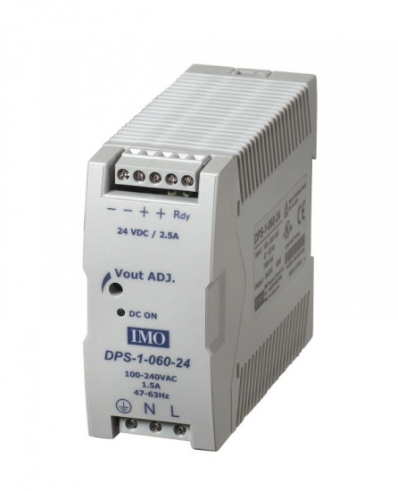 (image for) DPS-1-060-24DC DIN Rail Power Supply - Click Image to Close