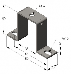 (image for) DIN Rail Mounting Bracket