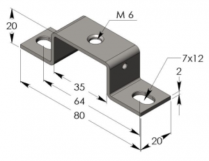 (image for) DIN Rail Mounting Bracket