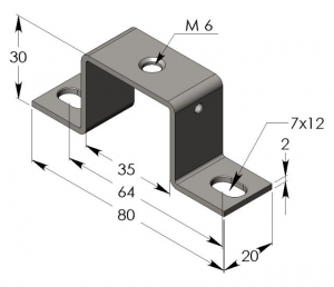 (image for) DIN Rail Mounting Bracket