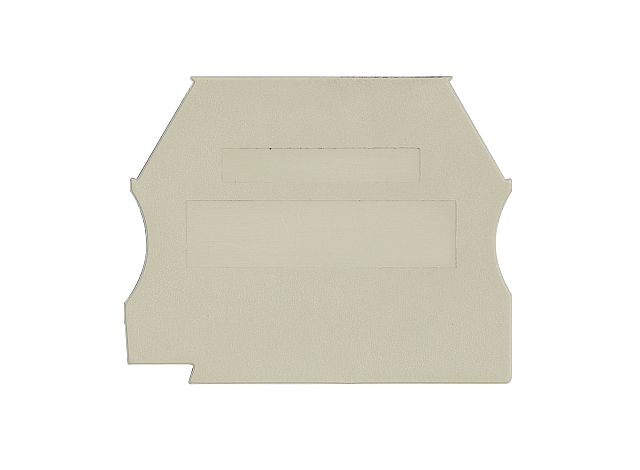 End Plate Terminal Block [EP2.5-10Beige] : Industrial Control Direct